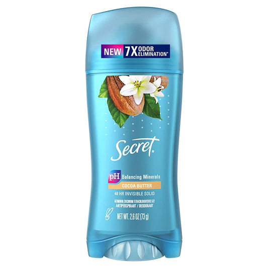 Secret Clear Gel & Deodorant Cocoa Butter - (73g)