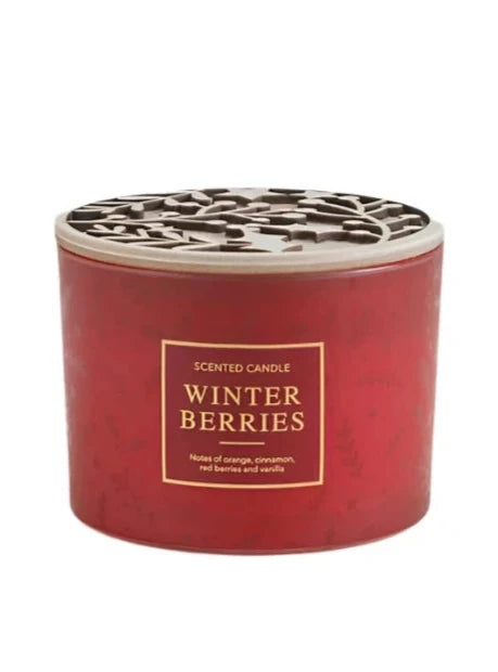 GH Winter Berries 2 Wick Candle - (380g)