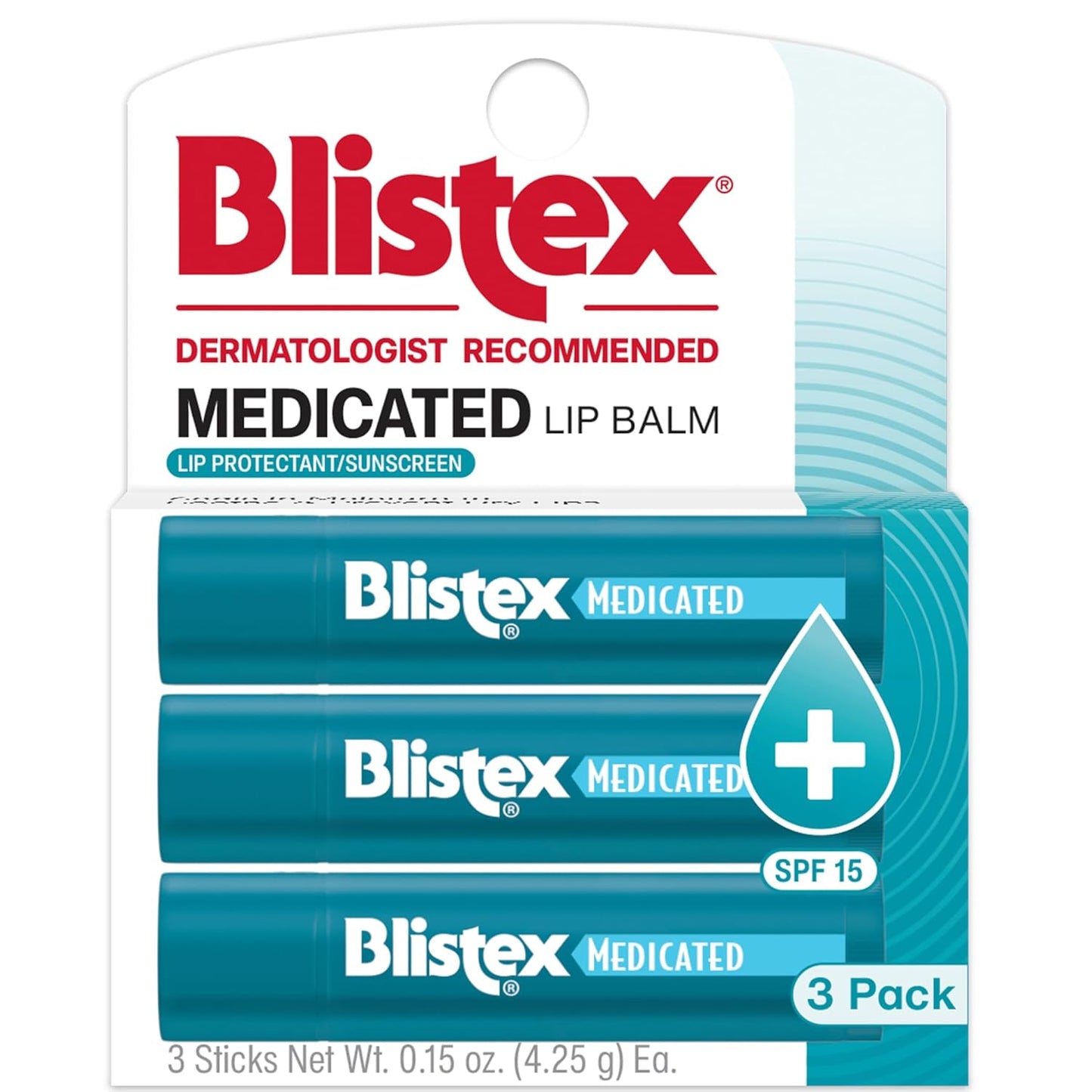 Blistex Medicated Lip Balm - (3 pack)