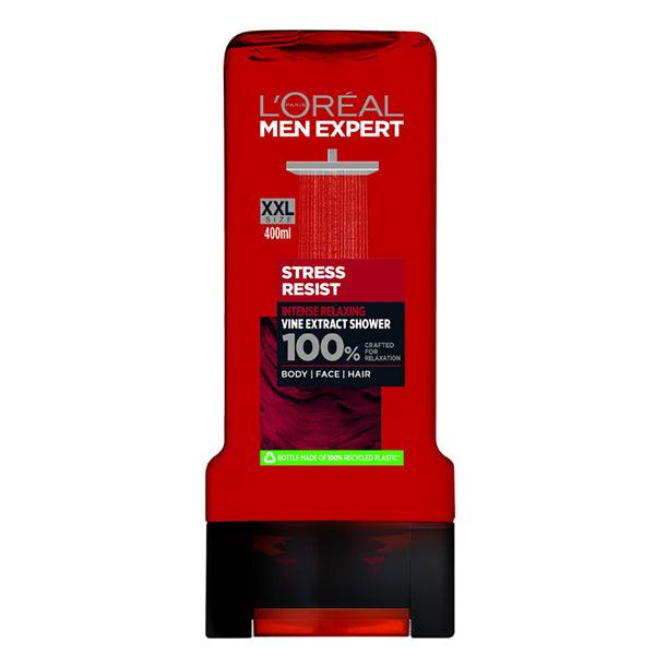 L'Oréal Stress Resist Shower Gel - (400ml)