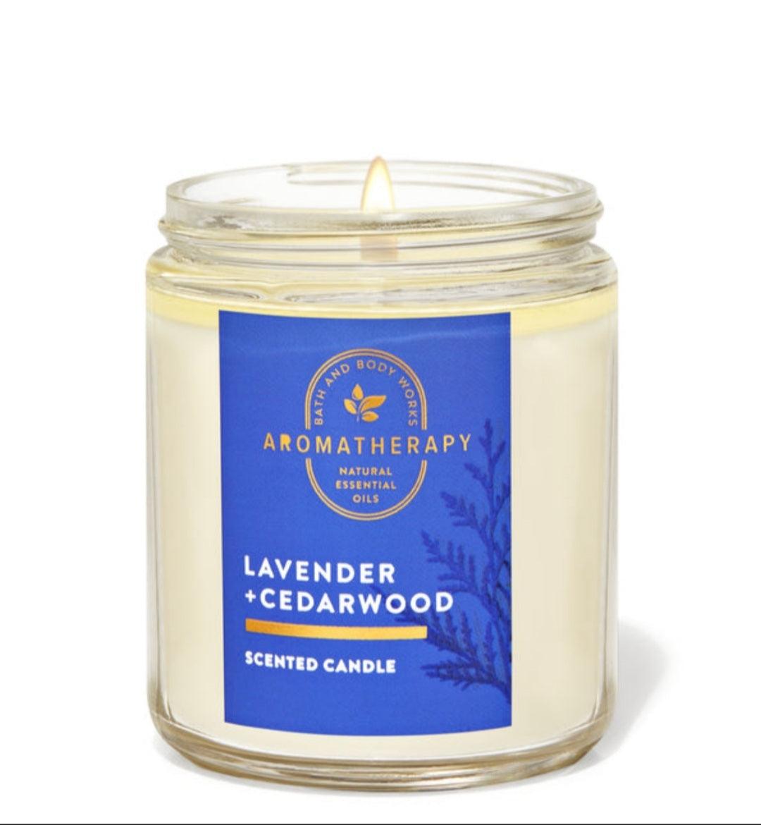 Lavender Cedarwood Mason Single Wick Candle - (227g)