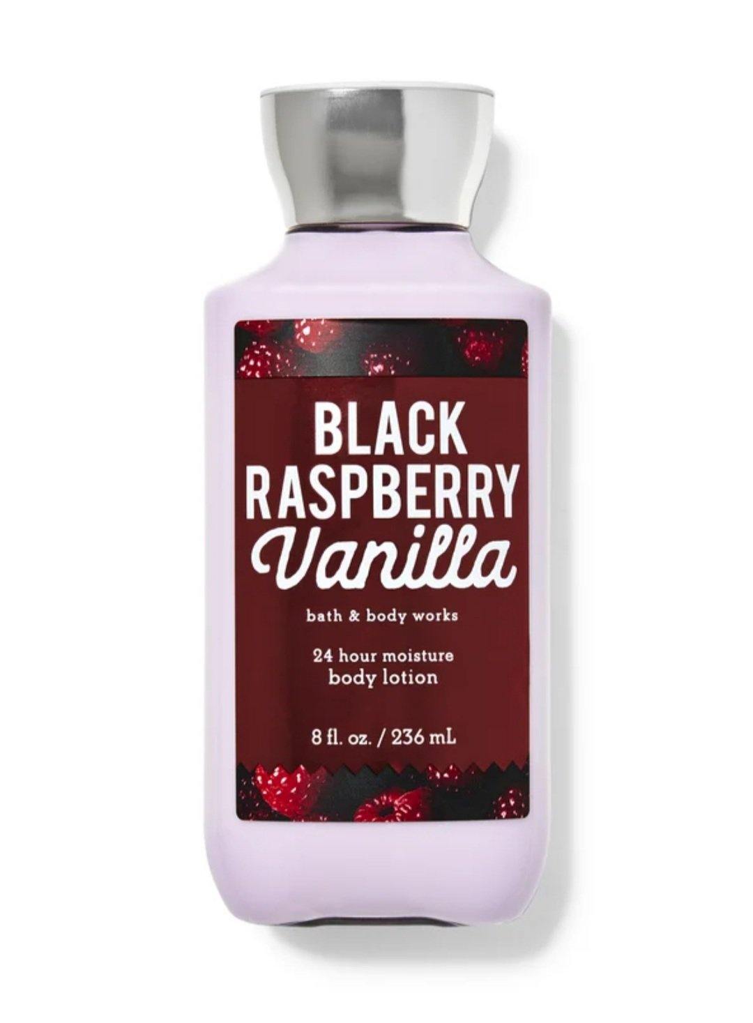 Black Raspberry Vanilla Shea Body Lotion - (236ml)