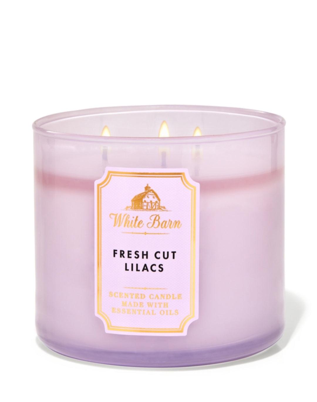 Fresh Cut Lilacs 3 Wick Candle - (411g)