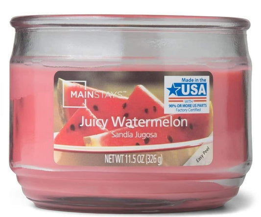 Juicy Watermelon 3 Wick Jar Candle - (326g)