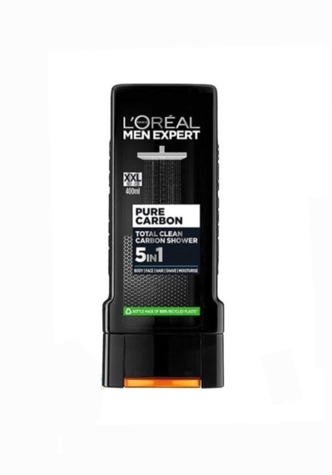 L'Oréal Pure Carbon Shower Gel - (400ml)