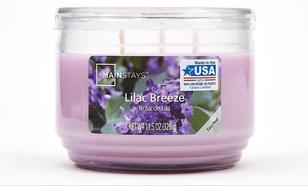 Lilac Breeze 3 Wick Jar Candle - (326g)