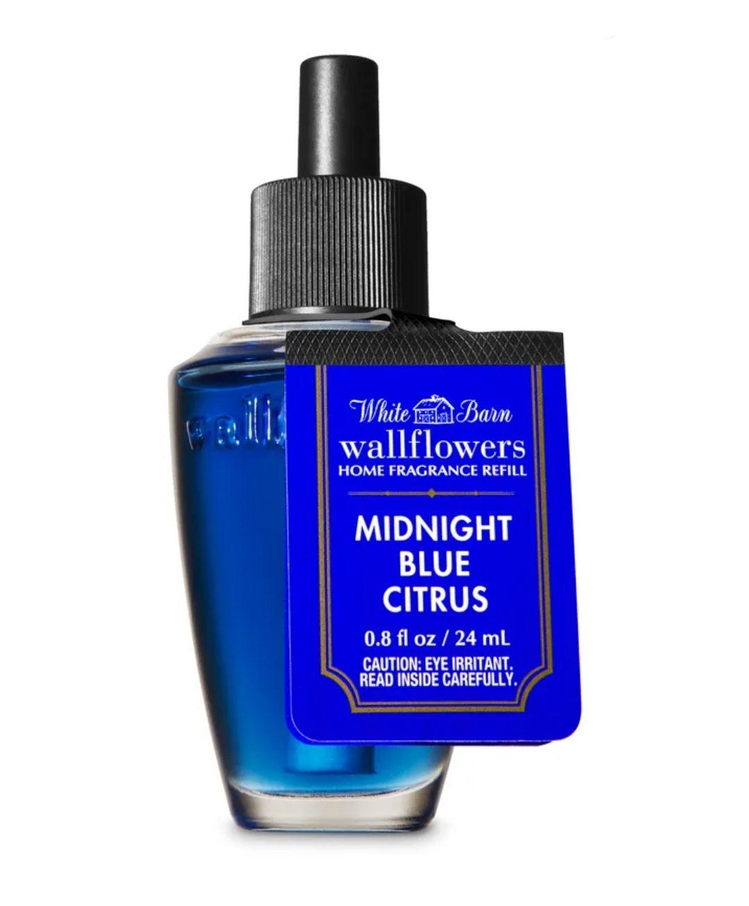 Midnight Blue Citrus Enhanced Wallflower Fragrance Refill Only - (24ml)