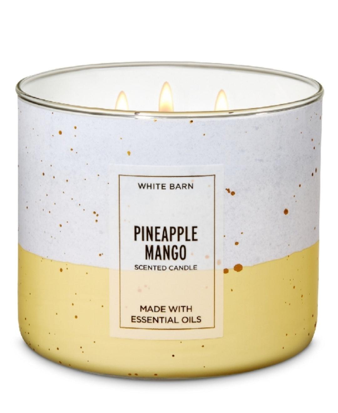 Pineapple Mango 3 Wick Candle - (411g)