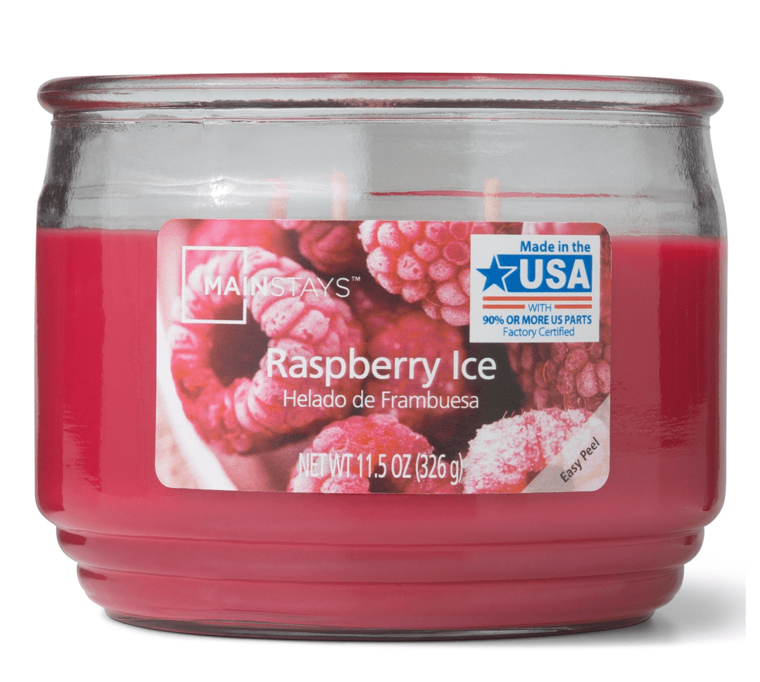 Raspberry Ice 3 Wick Jar Candle - (326g)