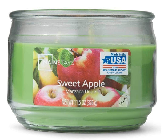 Sweet Apple 3 Wick Jar Candle - (326g)