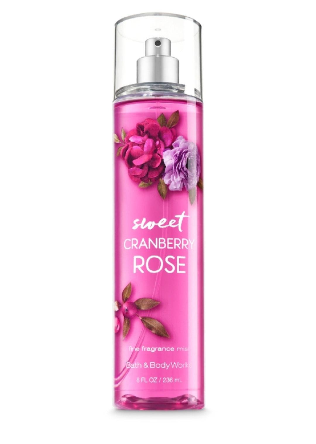 Sweet Cranberry Rose Fine Fragrance Mist - (236ml)