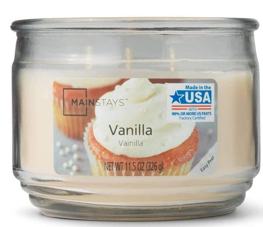 Vanilla 3 Wick Jar Candle - (326g)