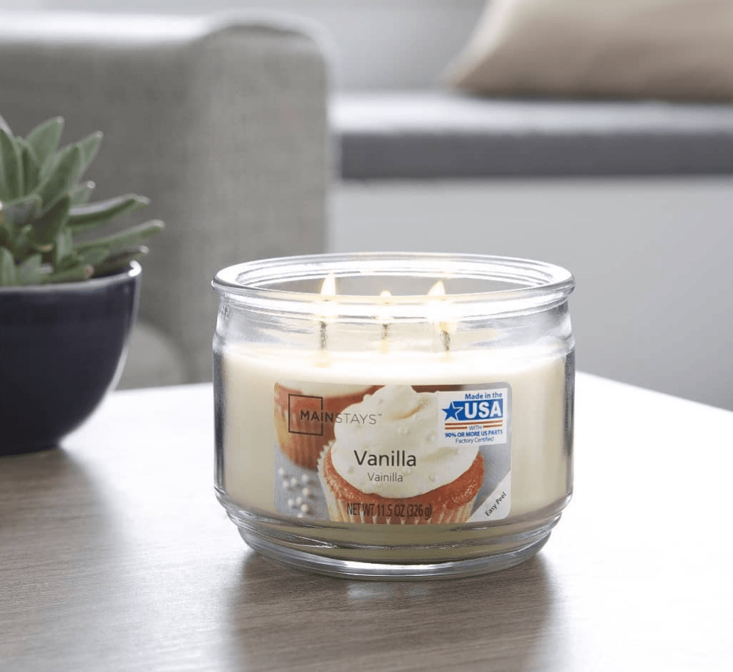 Vanilla 3 Wick Jar Candle - (326g)