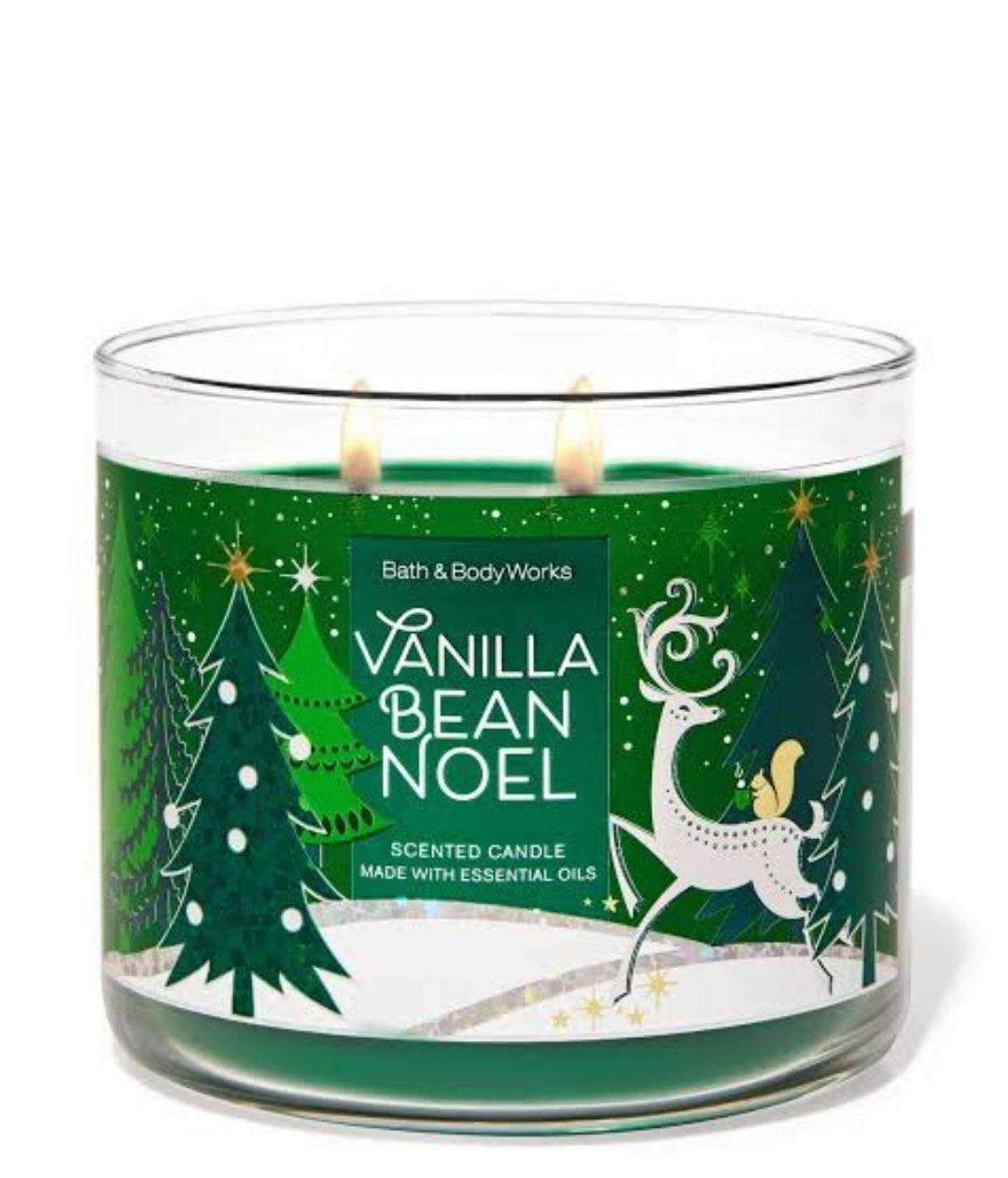 Vanilla Bean Noel 3 Wick Candle - (411g)